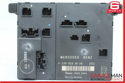 03-12 Mercedes R230 SL500 SL550 Front Right Passenger Side Door Control Module