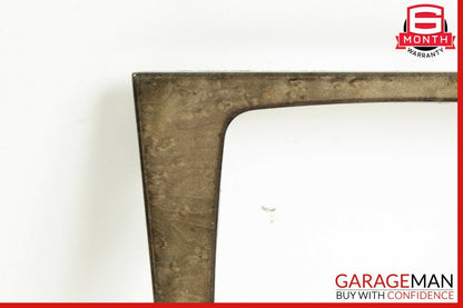 08-11 Mercedes W204 C350 Center Console Gear Shifter Trim Cover Panel Bezel Wood