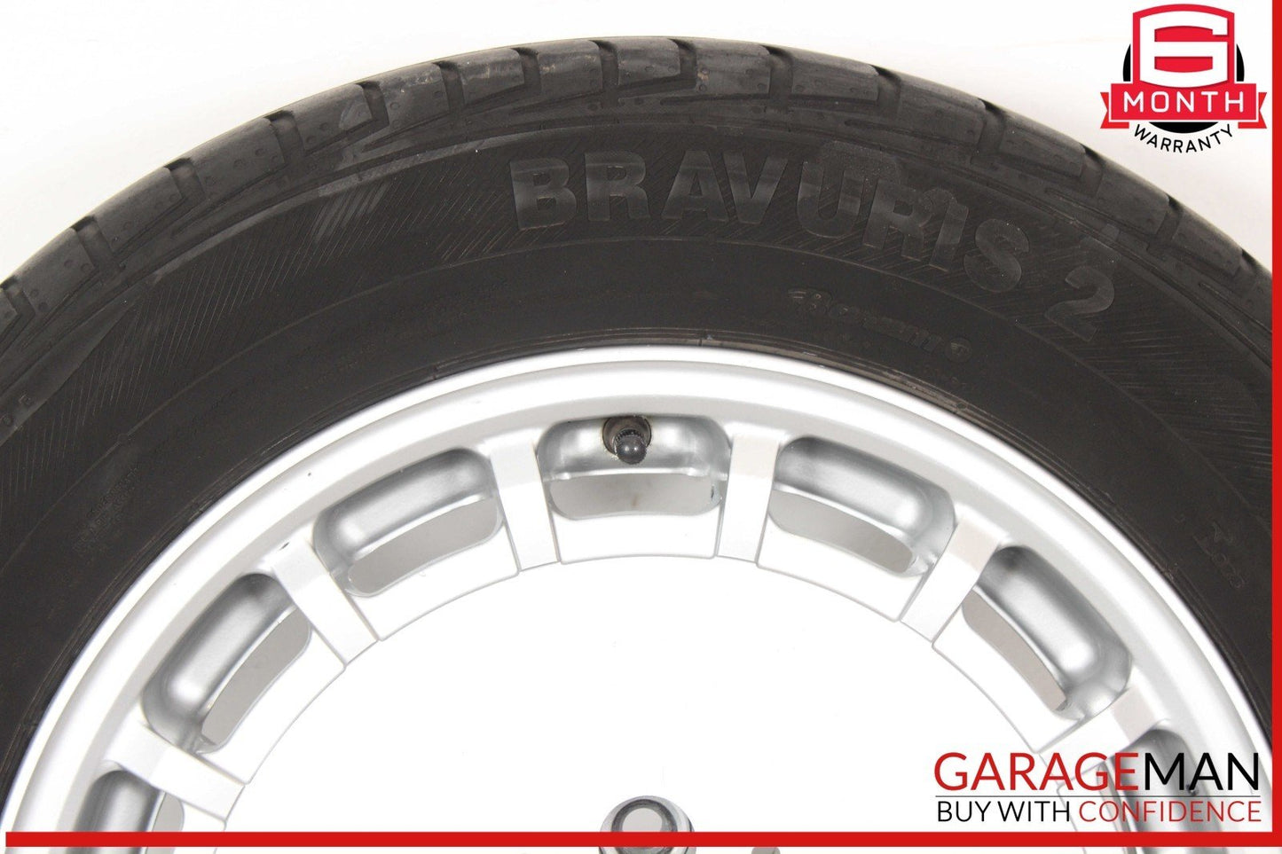 85-93 Mercedes W201 190E 190D Right or Left Wheel Tire Rim 6Jx15H2 ET49 OEM