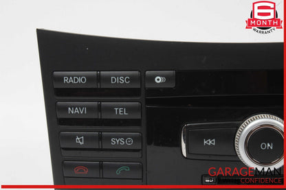 10-11 Mercedes W212 E350 E550 Radio Comand Comand Head Unit CD Changer Player