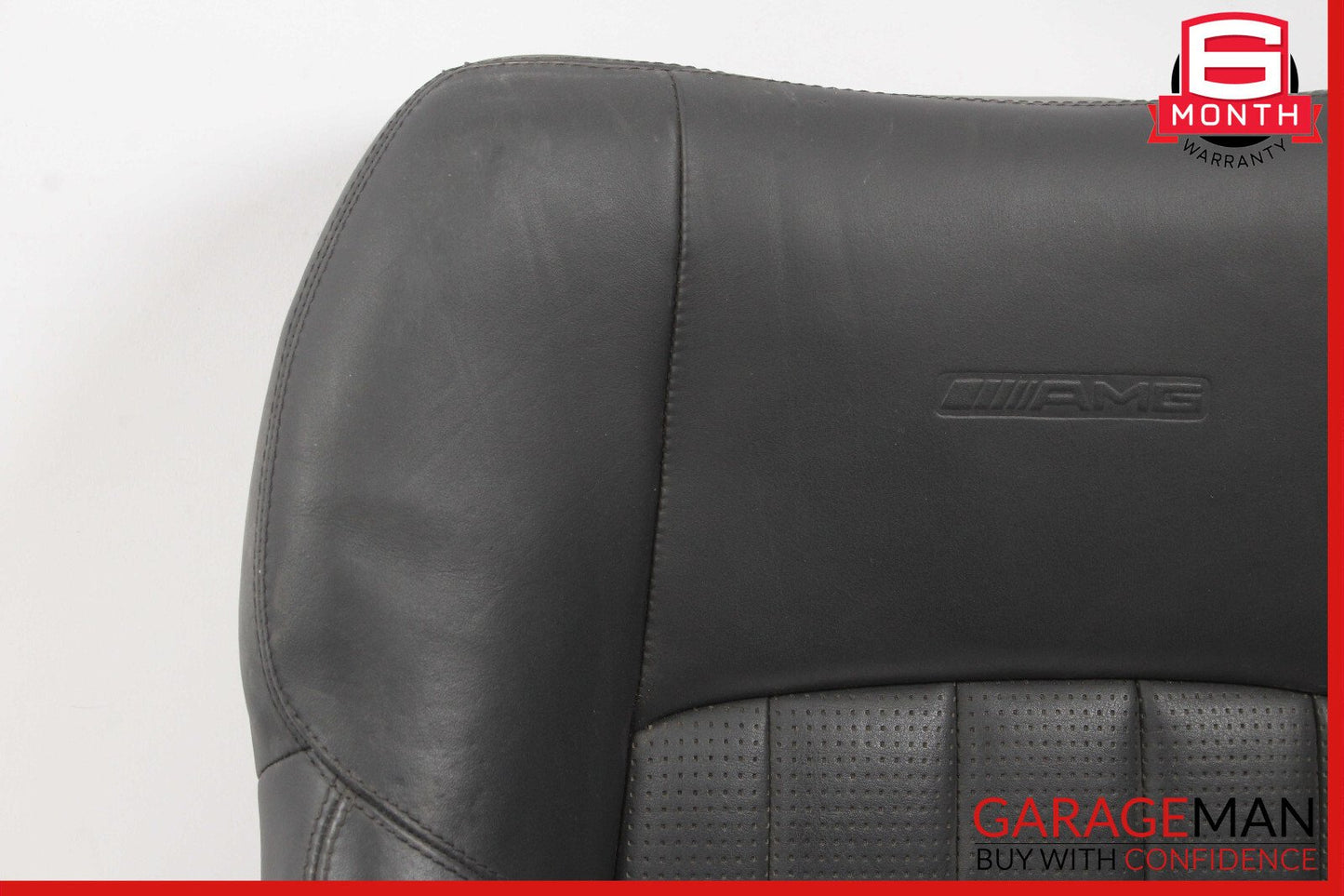 02-04 Mercedes W203 C32 AMG Front Right or Left Top Upper Seat Cushion Black OEM