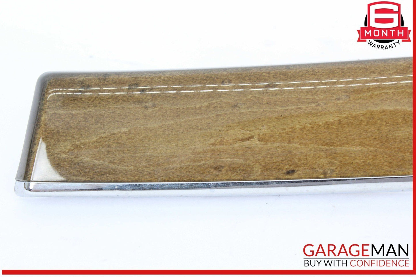 03-09 Mercedes W211 E350 E500 Dashboard Dash Left Molding Trim Wood 2116800771