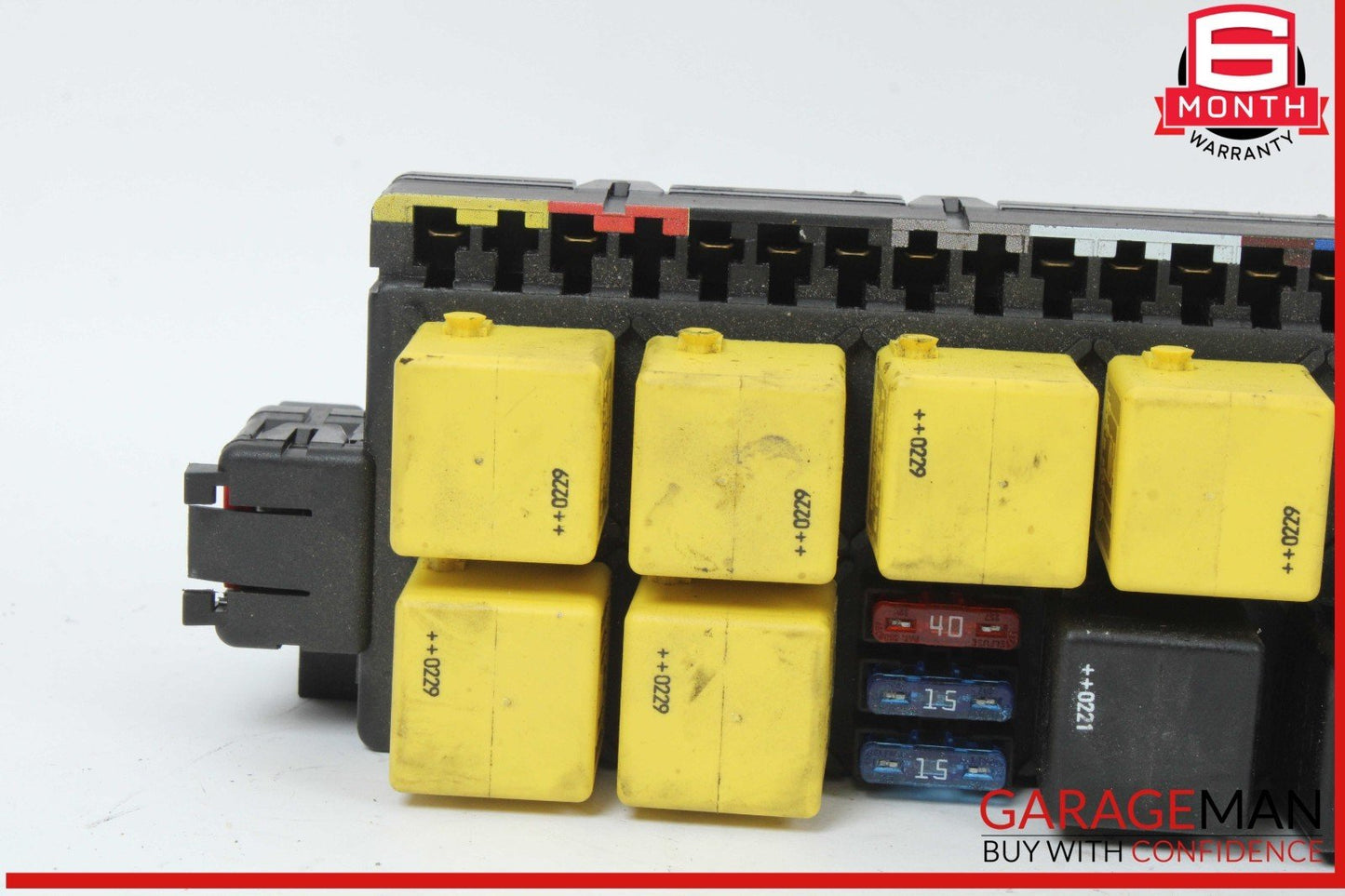 03-12 Mercedes R230 SL500 SL55 AMG Front Left SAM Fuse Box Control Module OEM