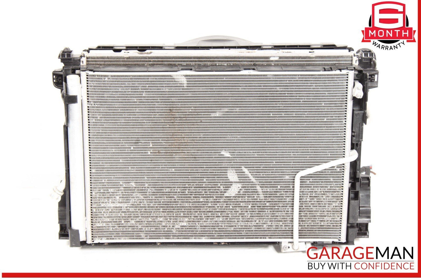 08-20 Mercedes R172 SLC300 E550 Engine Radiator Condenser Cooling Fan Motor Assy