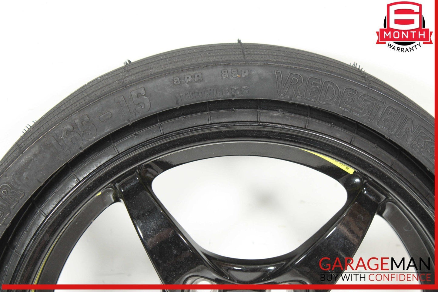 97-04 Mercedes R170 SLK320 SLK230 Donut Spare Tire Wheel Rim 165 4.5x15" OEM