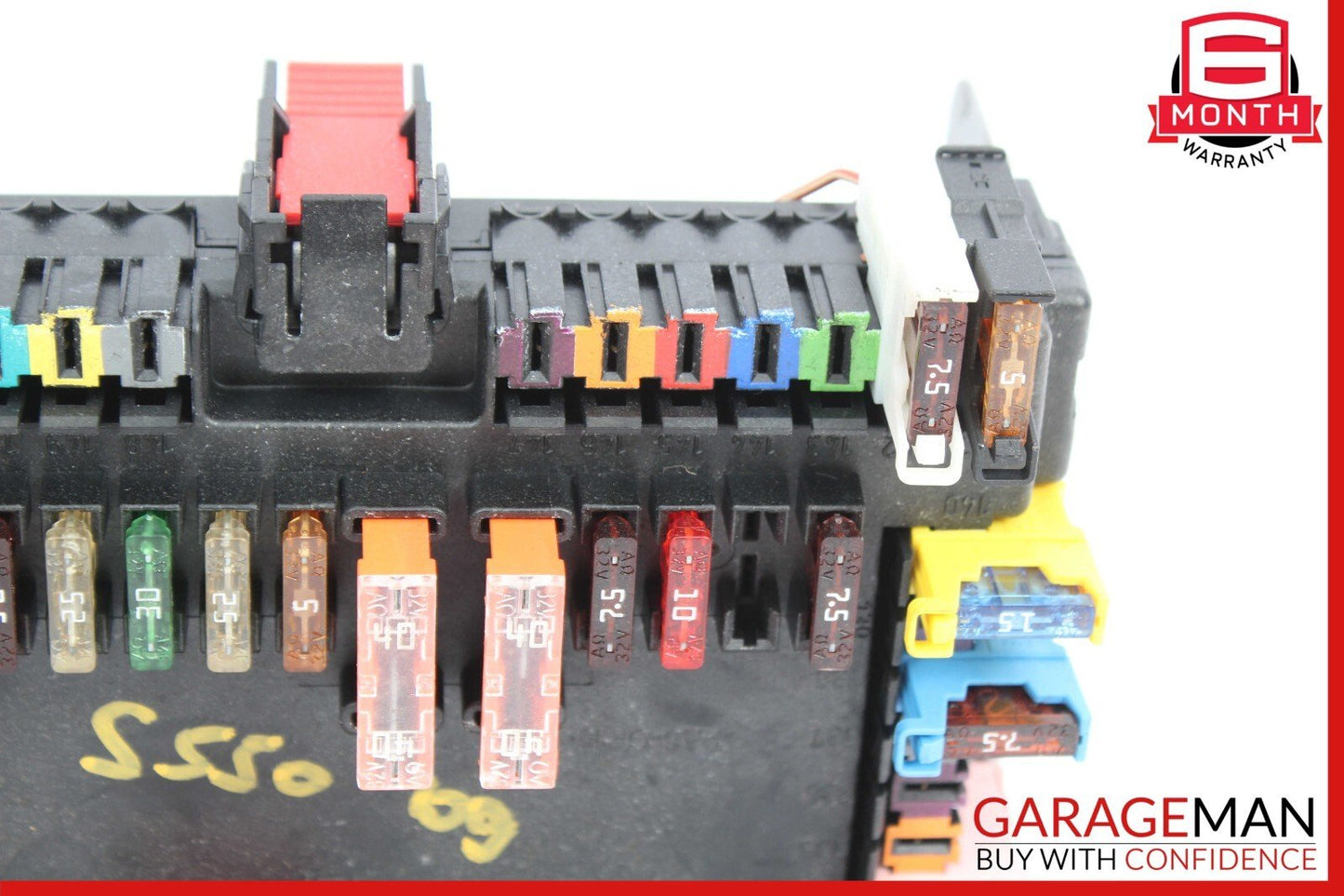 07-09 Mercedes W221 CL550 S550 S63 Rear Trunk Fuse Relay Junction Box Assy OEM