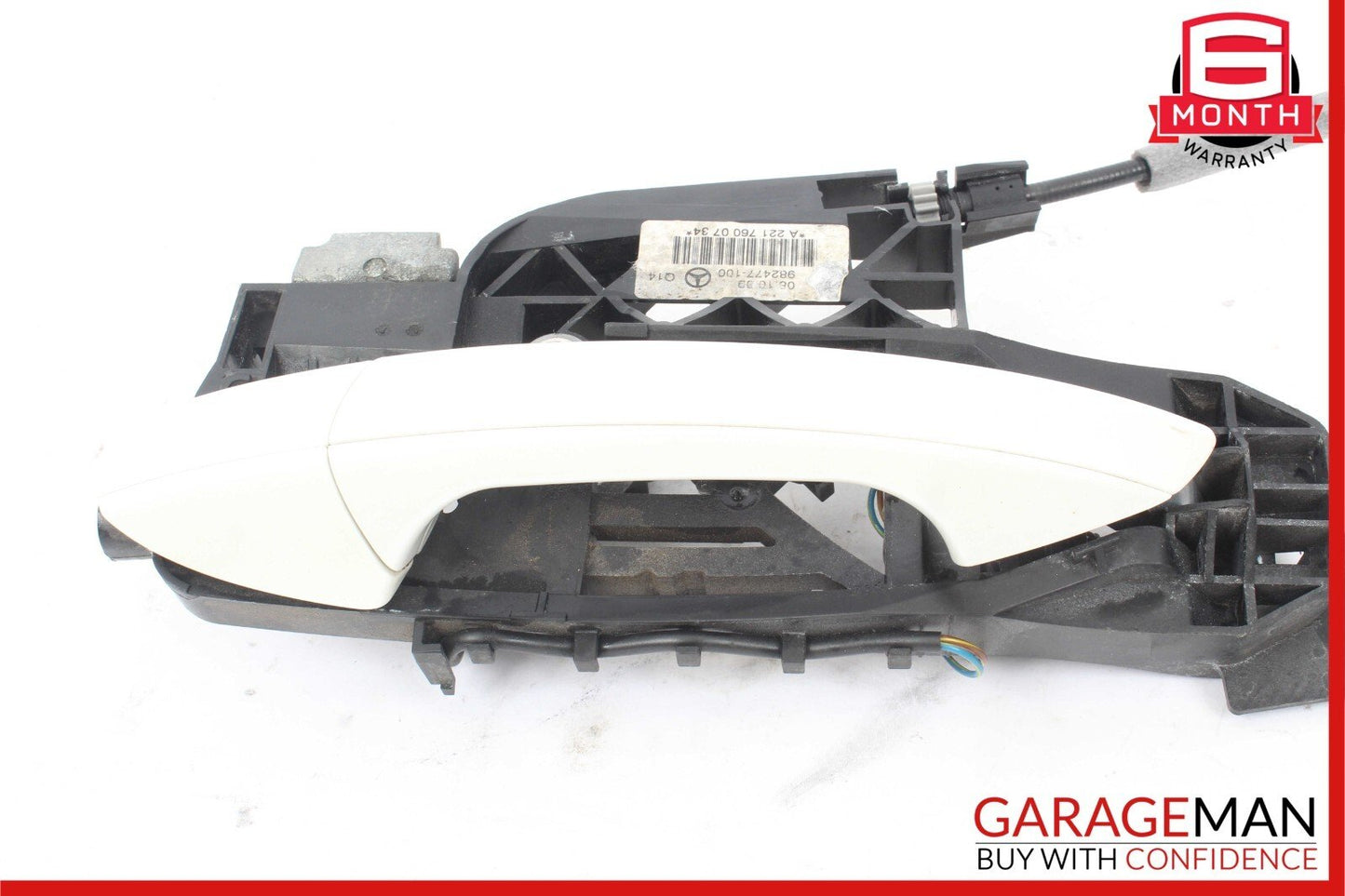 07-13 Mercedes W221 S63 AMG S400 Rear Left Side Exterior Door Handle Keyless Go