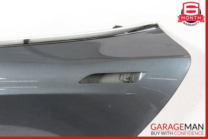 12-20 Tesla Model S Rear Left Driver Side Exterior Door Shell Panel Gray OEM