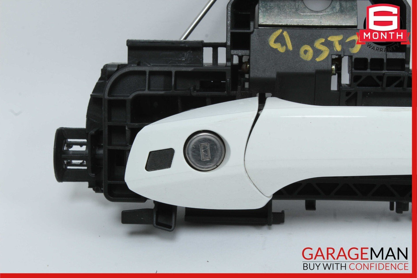 12-14 Mercedes W204 C250 C300 Front Left Side Exterior Door Handle Polar White