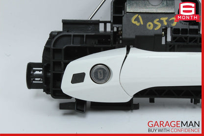 12-14 Mercedes W204 C250 C300 Front Left Side Exterior Door Handle Polar White