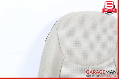03-06 Mercedes R230 SL500 Front Right Side Upper Top Seat Cushion Cover Beige