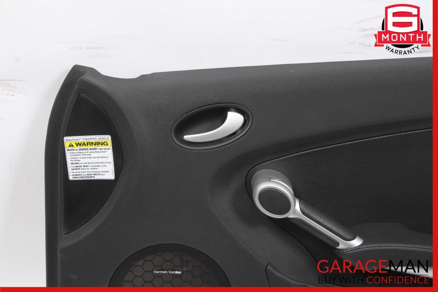 05-11 Mercedes R171 SLK350 Front Right Side Interior Door Panel Cover Black