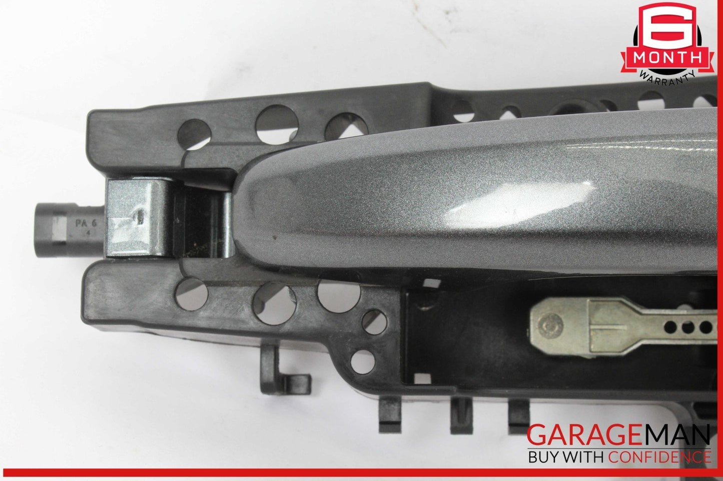 14-17 Audi SQ5 Rear Left Driver Side Exterior Door Handle Gray OEM