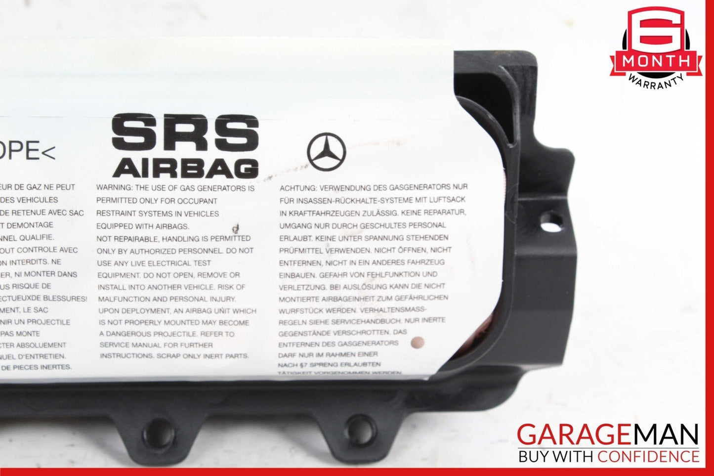 12-20 Mercede R172 SLK250 SLC43 Glove Box Passenger Knee Airbag Air Bag OEM