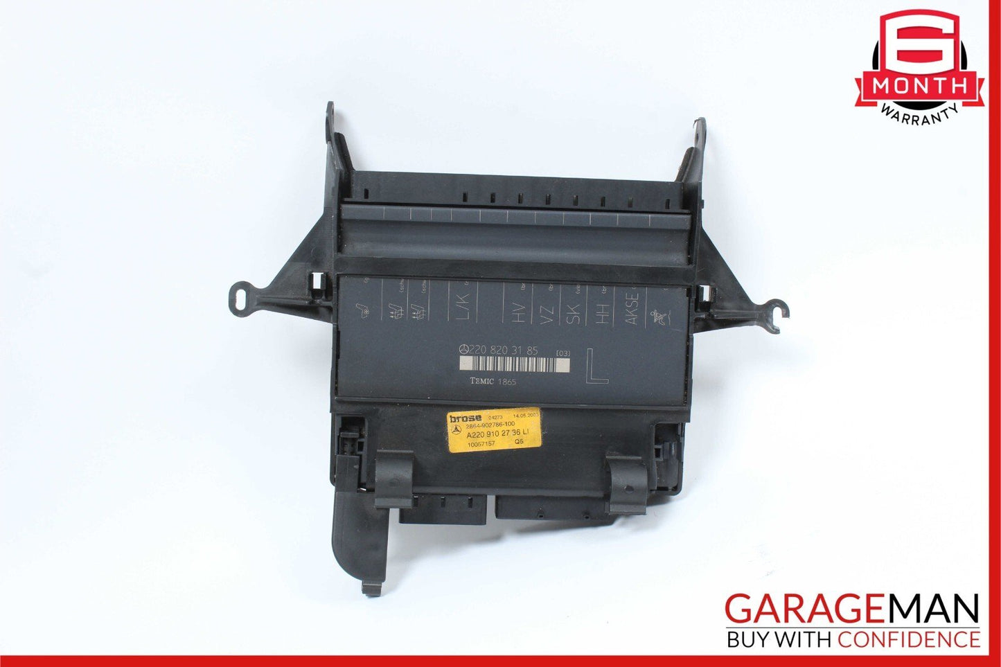 03-06 Mercedes W220 S55 AMG S500 Seat Control Module Front Left 2208203185 OEM