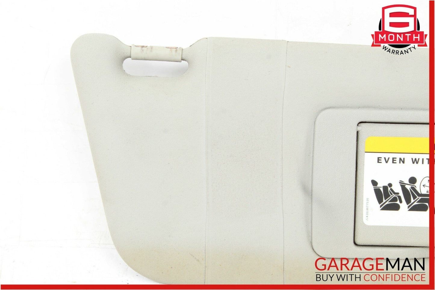 03-09 Mercedes W209 CLK350 CLK500 Front Right Side Windshield Sunvisor Sun Visor