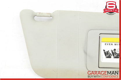03-09 Mercedes W209 CLK350 CLK500 Front Right Side Windshield Sunvisor Sun Visor