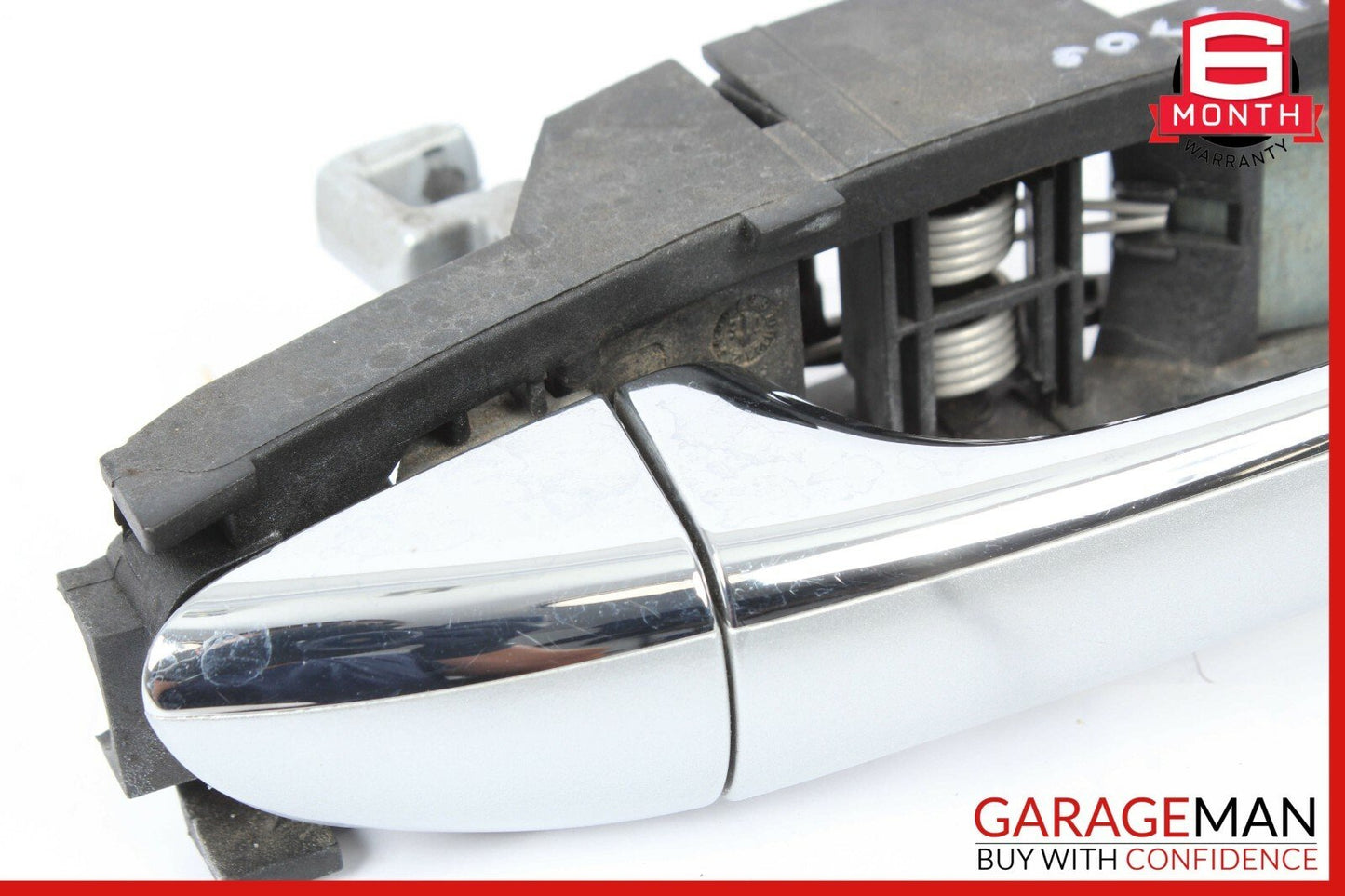 06-11 Mercedes W219 CLS500 Rear Right Side Exterior Door Handle Iridium Silver