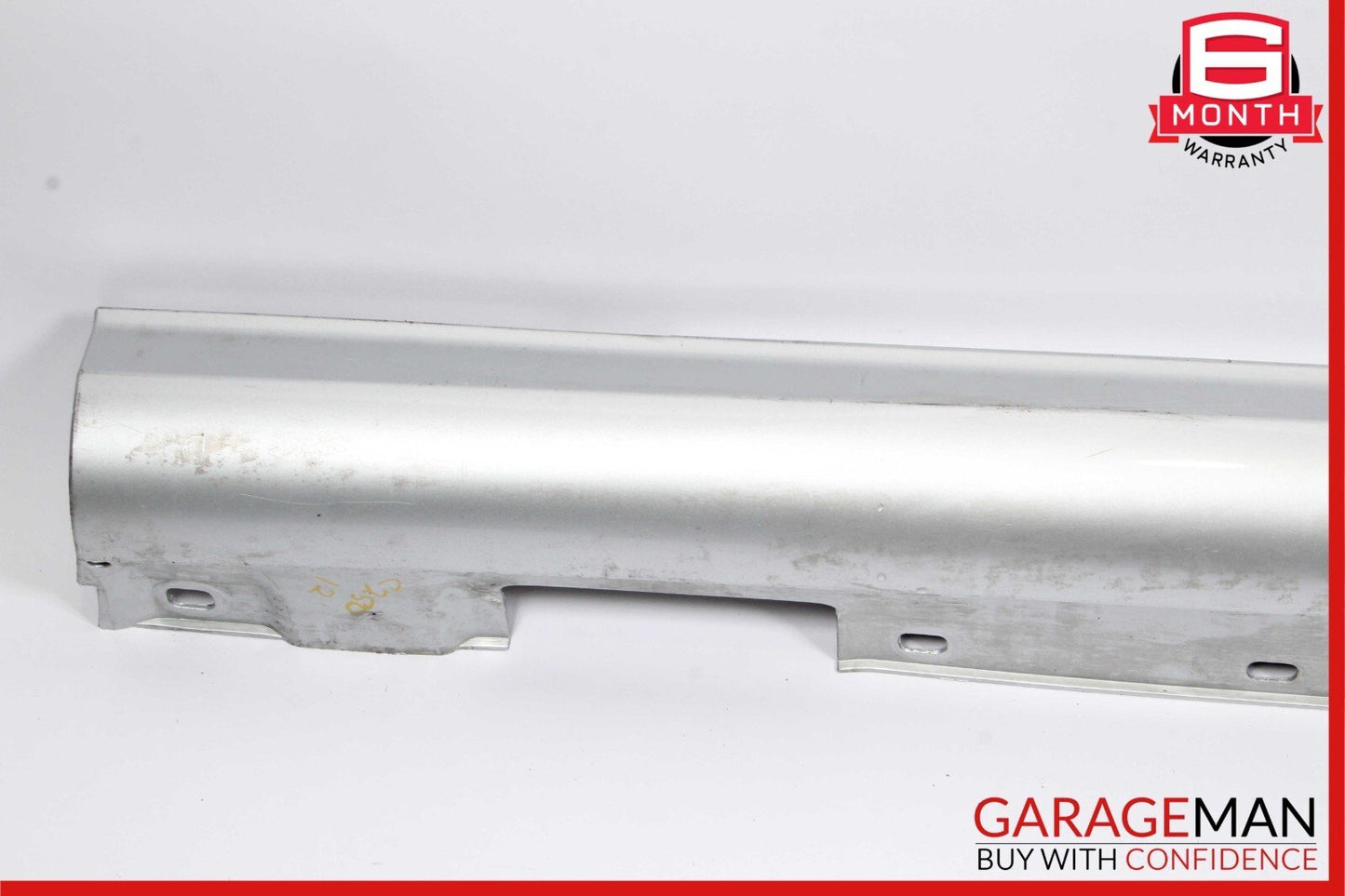 08-14 Mercedes C250 C280 AMG Sport Sedan Left Side Skirt Rocker Panel Silver
