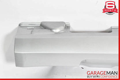10-13 Mercedes W207 E350 Right Side Rocker Skirt Moulding Trim Panel Silver