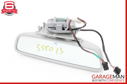 10-13 Mercedes W221 S550 Interior Top Upper Rear View Mirror Gray OEM