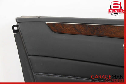 14-16 Mercedes W212 E350 E550 Front Left Side Interior Door Panel Trim Assembly