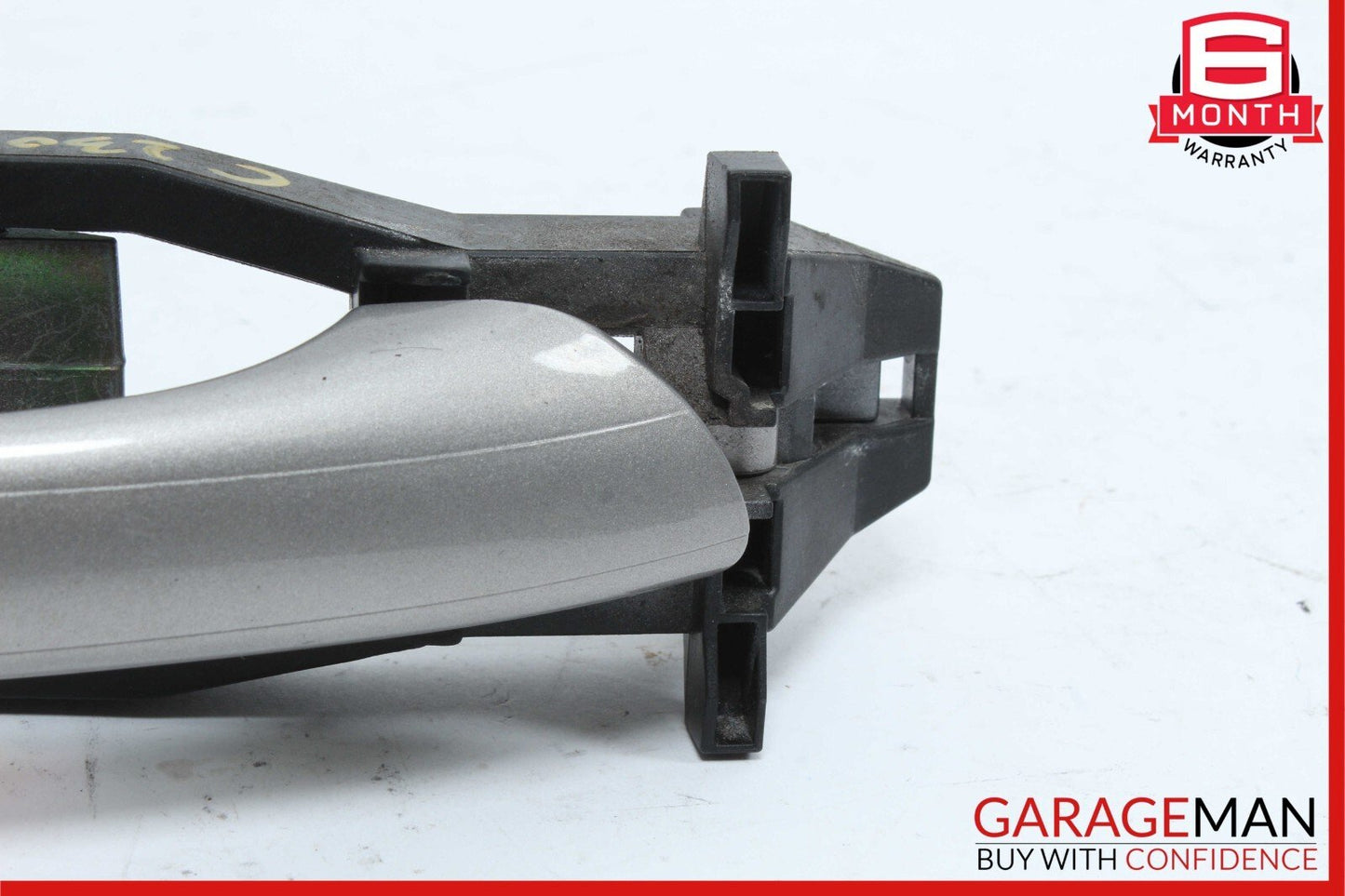 05-07 Mercedes W203 C280 Front Right Side Exterior Door Handle Silver OEM