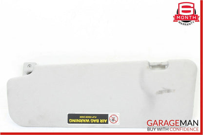 06-11 Mercedes W219 CLS500 Front Right Side Sunvisor Sun Visor Shade Suede Gray