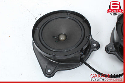 00-06 Mercedes W220 S430 S500 S55 AMG Rear Door Audio Sound Speaker Set of 2 Pc