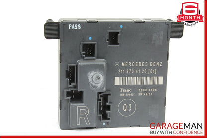 03-09 Mercedes W211 E350 E500 E550 Rear Right Side Door Control Module OEM