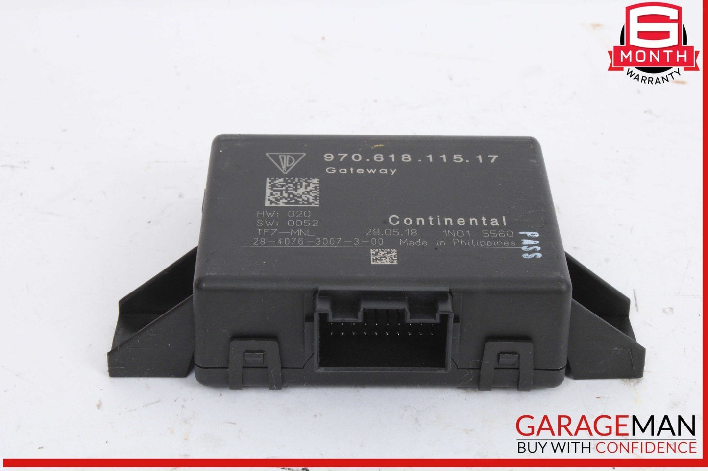 10-16 Porsche Panamera S 970 Central Gateway Control Module Unit 97061811517 OEM