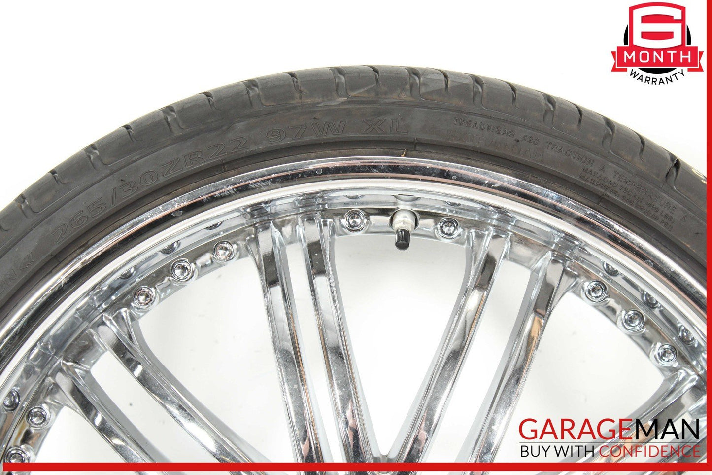 03-12 Bentley Continental GTC Wheel Tire Rim 22 x 9 ET25 OEM
