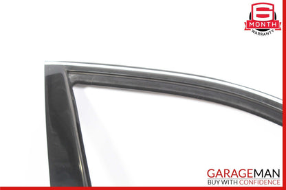 03-13 Maserati Quattroporte M139 Front Right Passenger Side Door Shell Black OEM