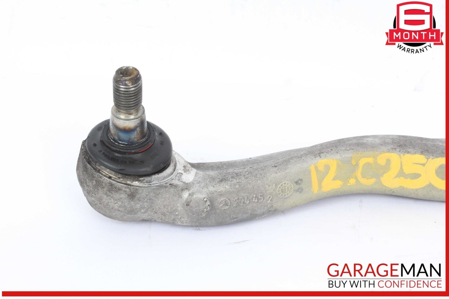 08-14 Mercedes W204 C250 C350 Front Left Side Curved Wishbone Control Arm OEM