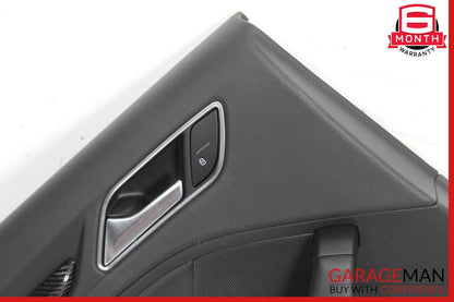 15-20 Audi A3 S3 Rear Left Driver Side Door Panel Black OEM