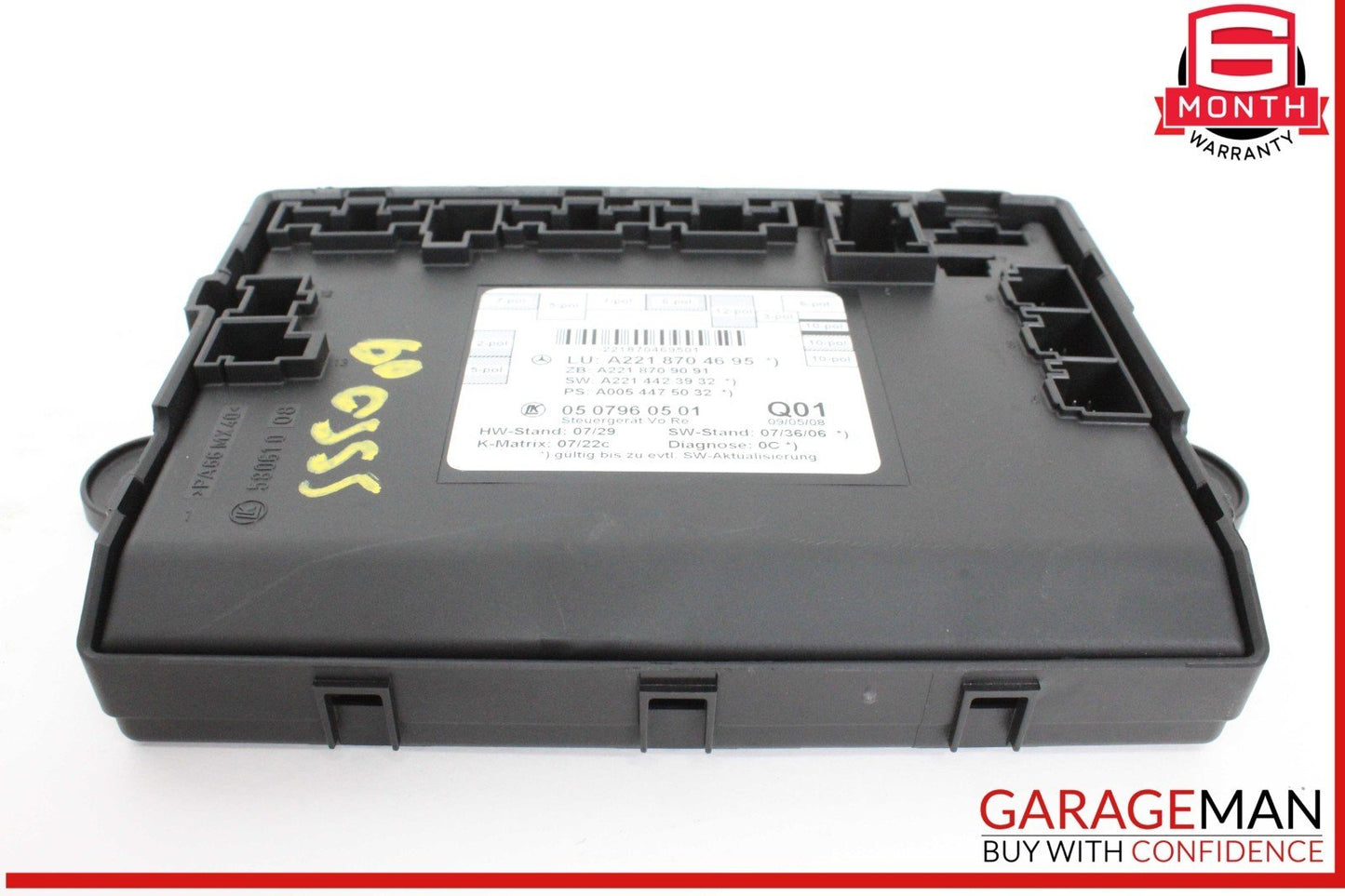 07-13 Mercedes W221 S550 S600 Front Right Side Door Control Module Unit OEM