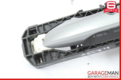 10-13 Mercedes W212 E350 Front Left Side Exterior Door Handle Assembly Silver