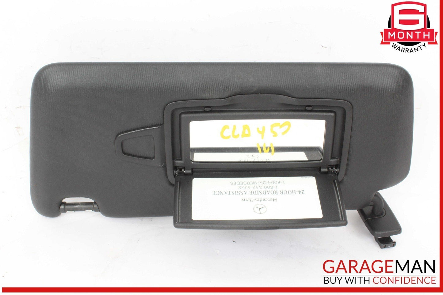 14-20 Mercedes W117 CLA45 AMG Front Left Driver Side Sunvisor Sun Visor OEM