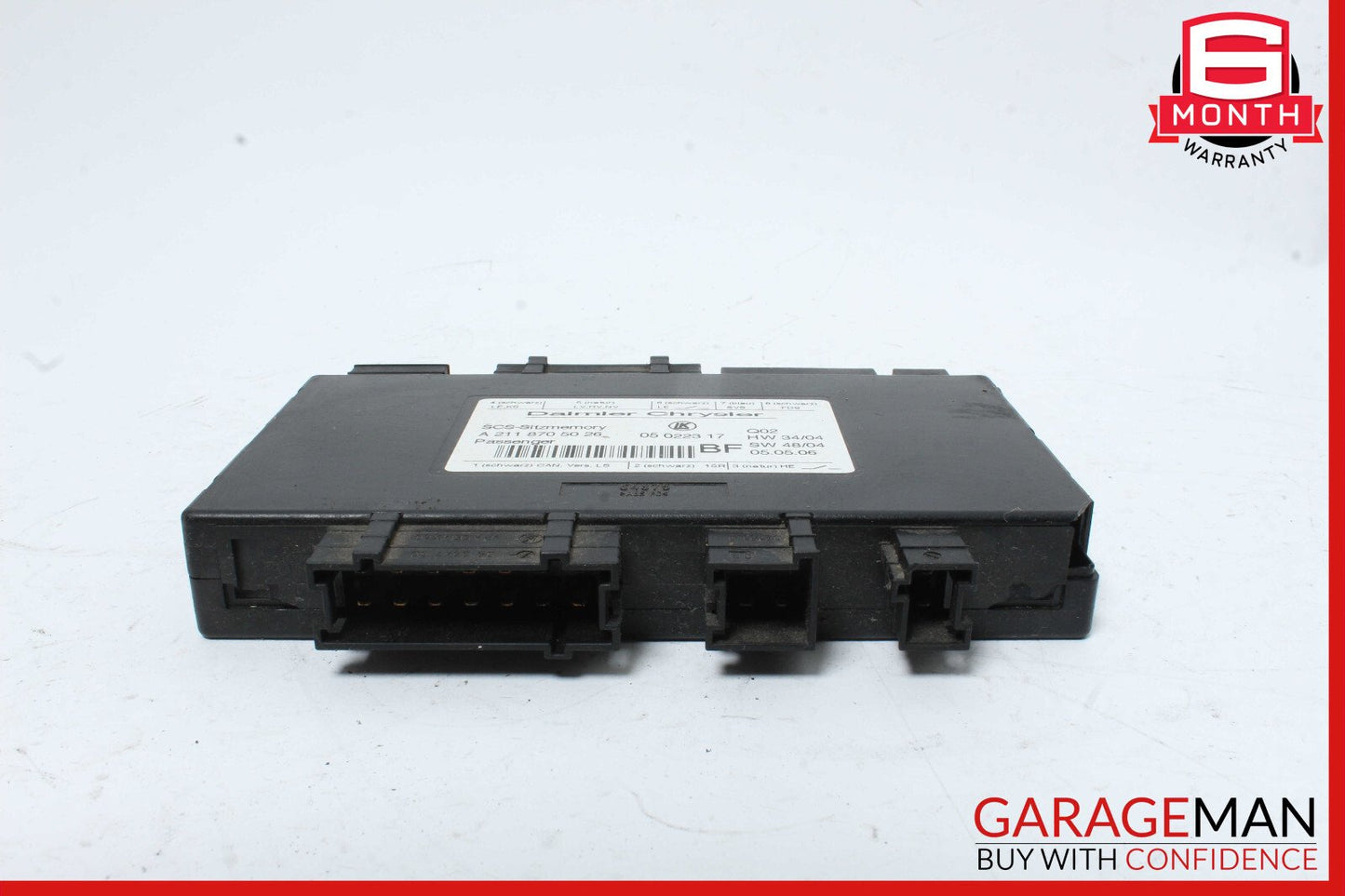 03-13 Mercedes W251 R500 CLS550 Front Right Side Under Seat Control Module OEM