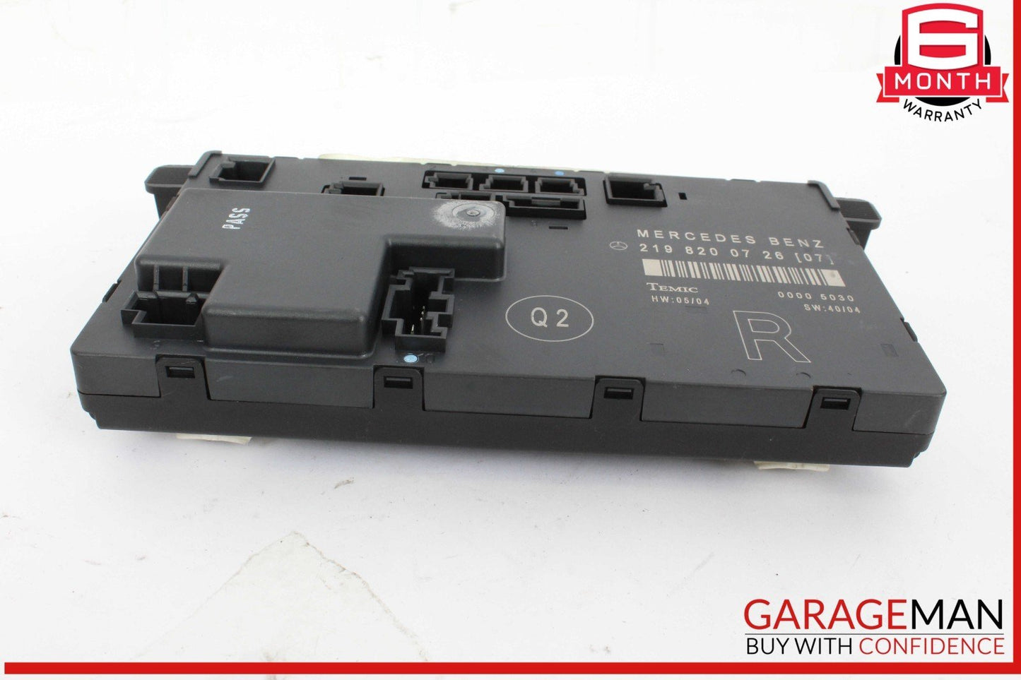 06-11 Mercedes W219 CLS550 CLS500 Front Right Door Control Module 2198200726 OEM