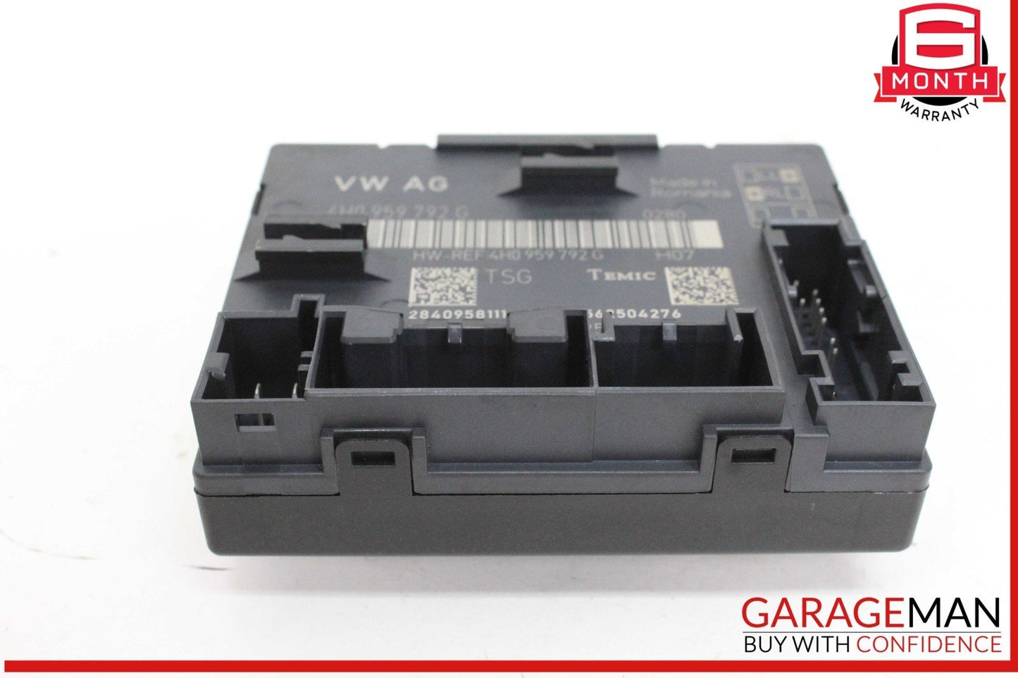 11-18 Audi A8 S8 Front Right Side Door Control Module Unit 4H0959792G OEM