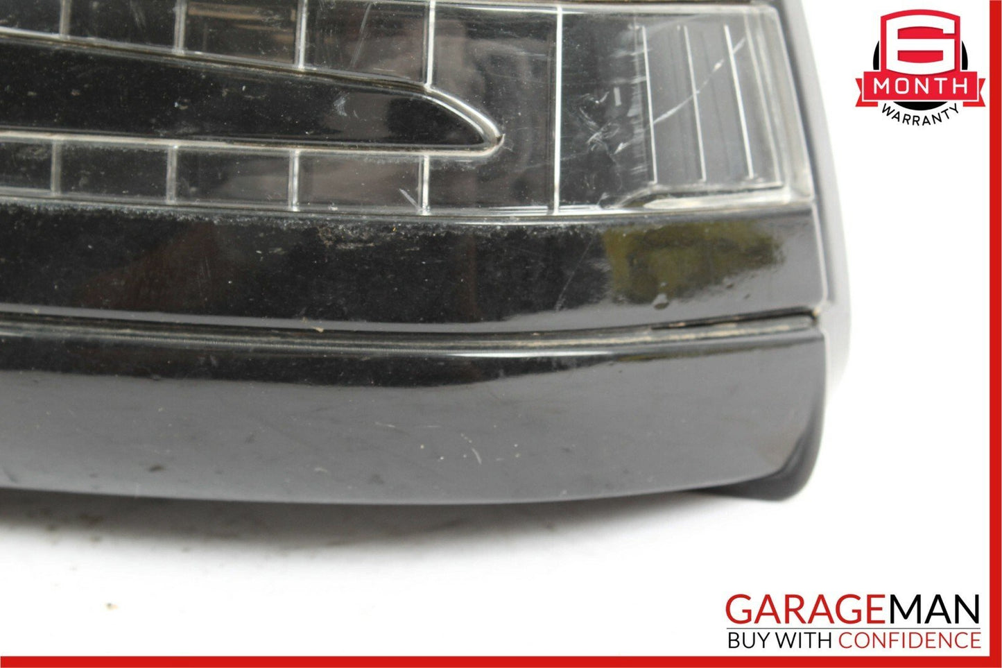 10-13 Mercedes W212 E350 E550 Left Driver Side Rear View Door Mirror Black OEM