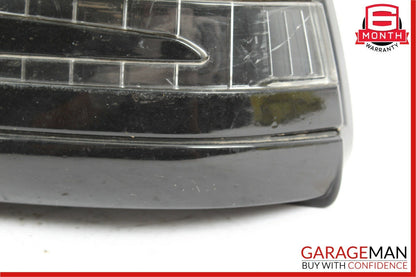 10-13 Mercedes W212 E350 E550 Left Driver Side Rear View Door Mirror Black OEM