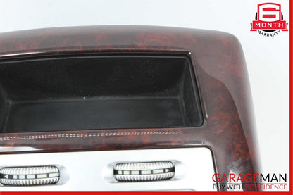 07-13 Mercedes W221 S350 S600 Rear Center Console A/C Air Vent Grille Trim Assy