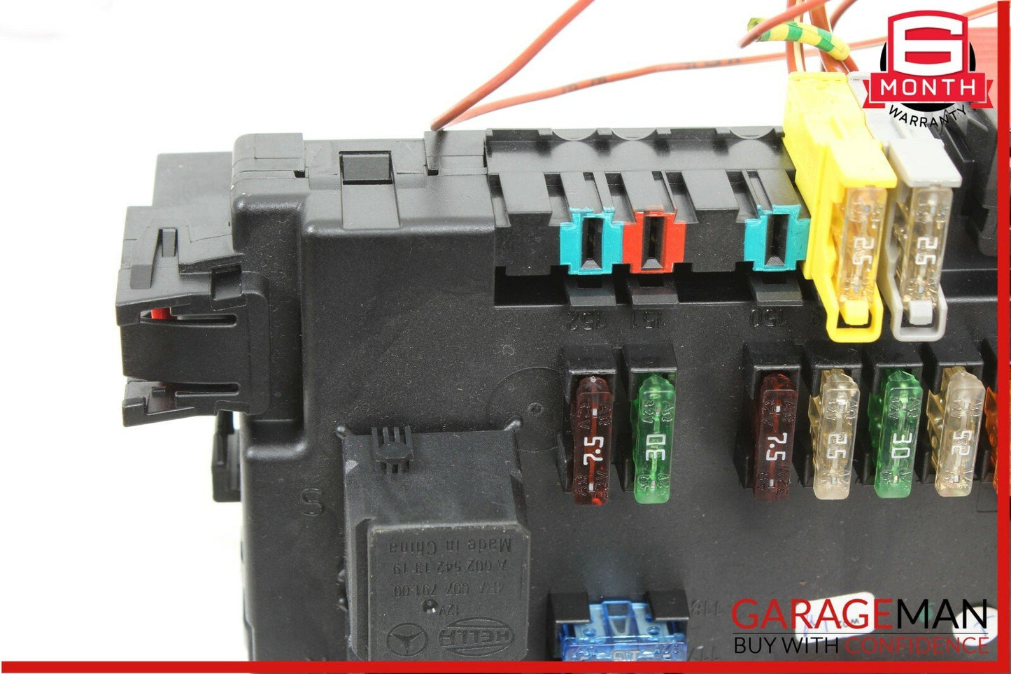 10-13 Mercedes W221 S400 S550 S63 AMG Rear Sam Fuse Relay Box Control Module OEM