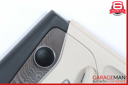 16-19 Mercedes X253 GLS300 Rear Left Side Interior Door Trim Panel OEM