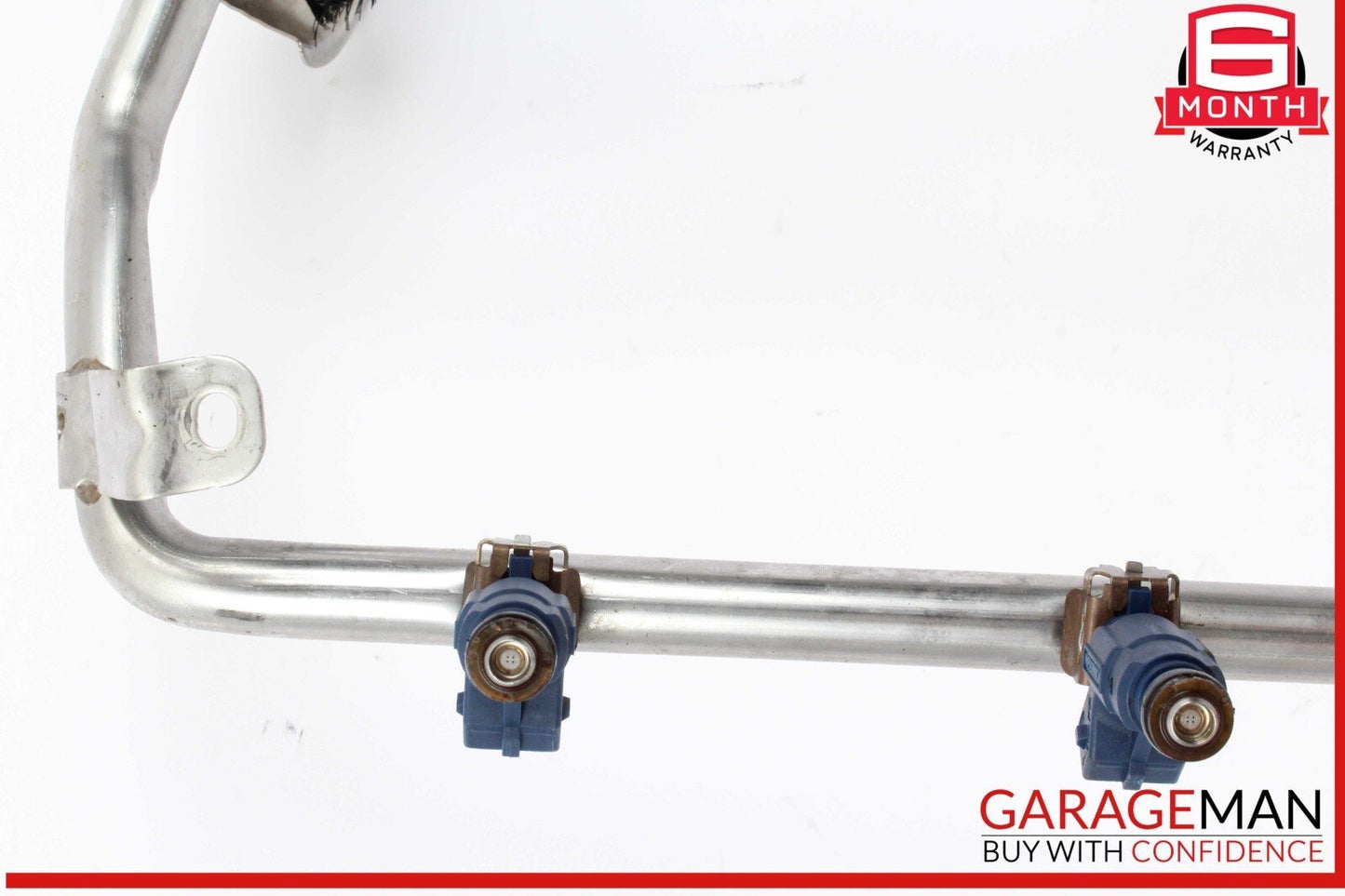 03-06 Porsche Cayenne Turbo 955 Fuel Injection Rail Fuel Pipe w/ Injectors