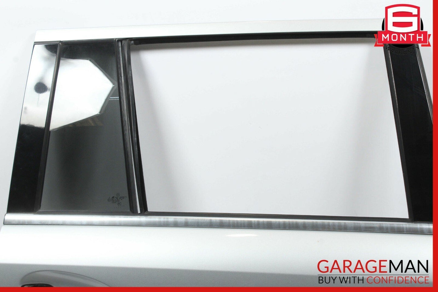 07-12 Mercedes X164 GL450 Rear Right Side Exterior Door Shell Assembly Silver