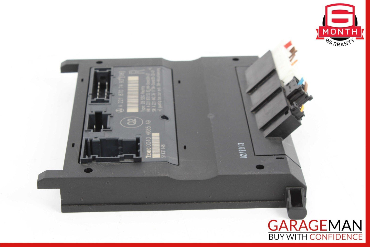 07-13 Mercedes W221 S550 Front Right Under Seat Control Module Unit 2218707493