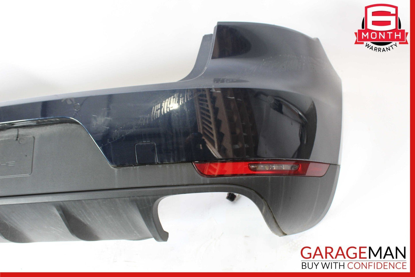 15-18 Porsche Macan 95B Rear Bumper Cover Panel Park Assist Assembly Blue OEM
